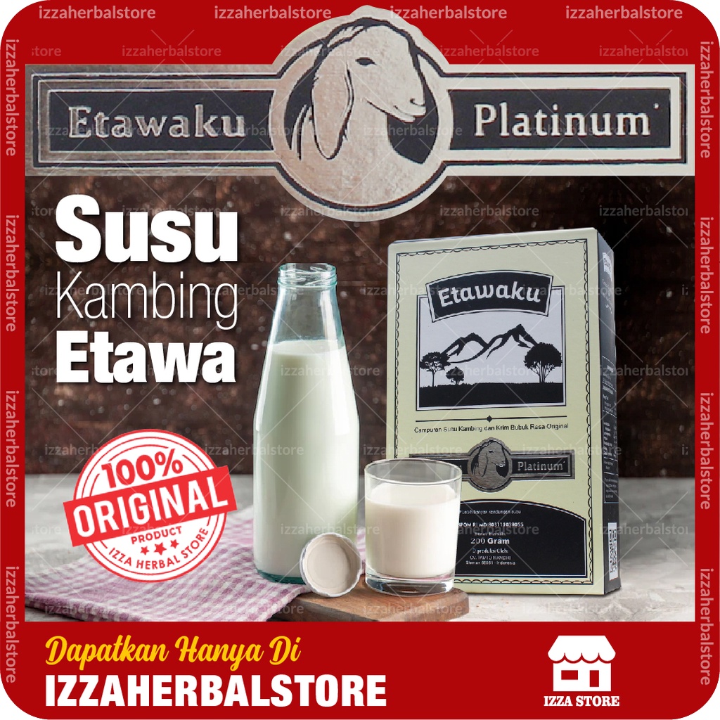 ETAWAKU PLATINUM Susu Etawa Kambing Provit Murni Untuk Gangguan Pernapasan Asma Bronkitis Pneumonia Asli Original