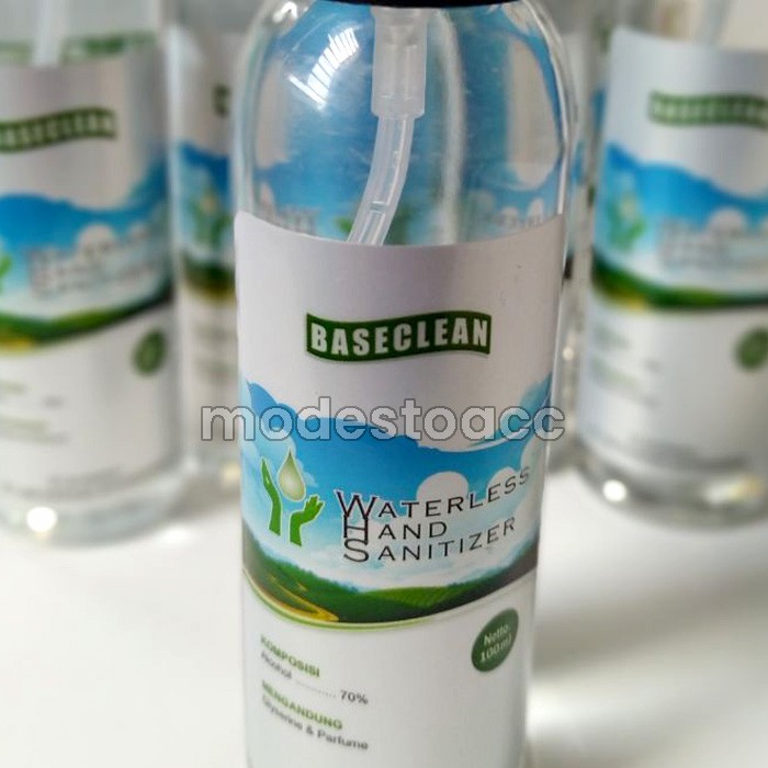 Hand Sanitizer 100ml Baseclean Waterless Hand Sanitizer