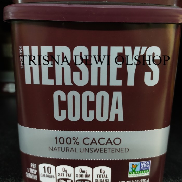 

CoklatBubuk | HERSHEY'S Cocoa Powder Unsweet 100% NaturalCacao 226gram