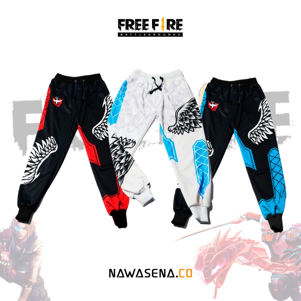 Celana FF Celana Gaming Free Fire Celana Jogger Gaming Celana Freefire celana FF anak