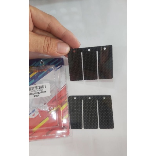 Lidah membran valve kawahara kawasaki ninja 150R RR Original kawahara carbon karbon.