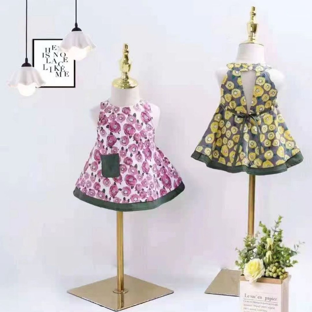 PREMIUM JEANS DRESS AYUMI / SAILOR MS. SOPHIA Import Pakaian Baju Pergi Lucu Fashion Anak Bayi Perempuan Termurah Impor Lucu