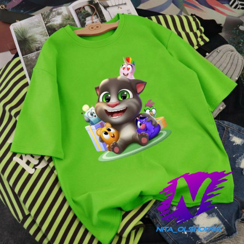 kaos my Tom baju kaos anak my talking tom