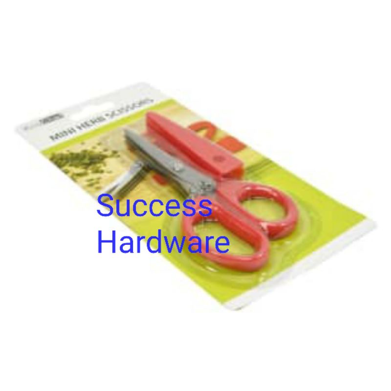 

GUNTING DAPUR MINI KRISCHEF MINI HERBS SCISSORS WITH SHEATH