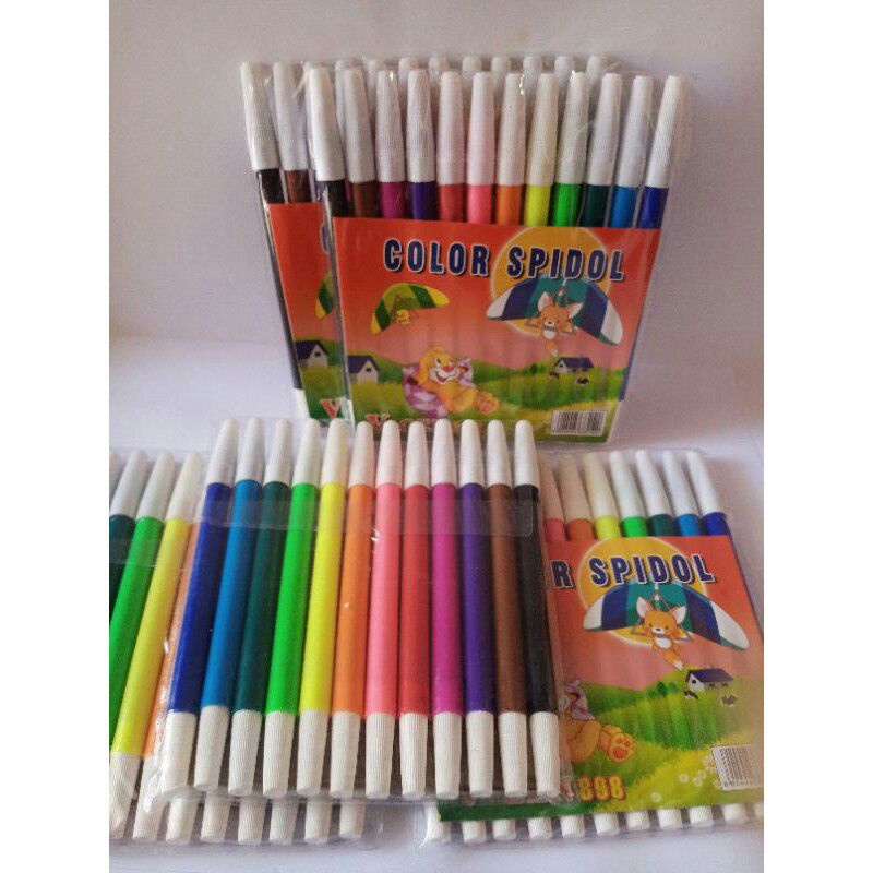 

SPIDOL MEWARNAI - SPIDOL WARNA 12 PCS/SPIDOL