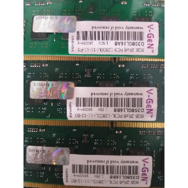 Memory DDR3 8GB Vgen PC 12800