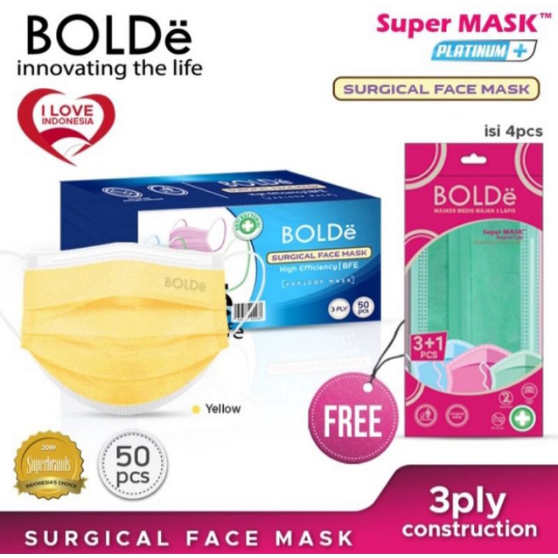 BOLDe Super Mask Platinum+