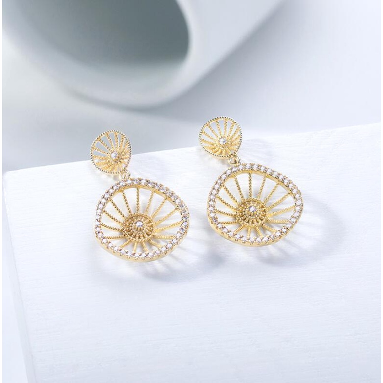 925 jarum perak segar anting-anting elegan, fashion kesederhanaan baru fashion-aksesoris yang cocok