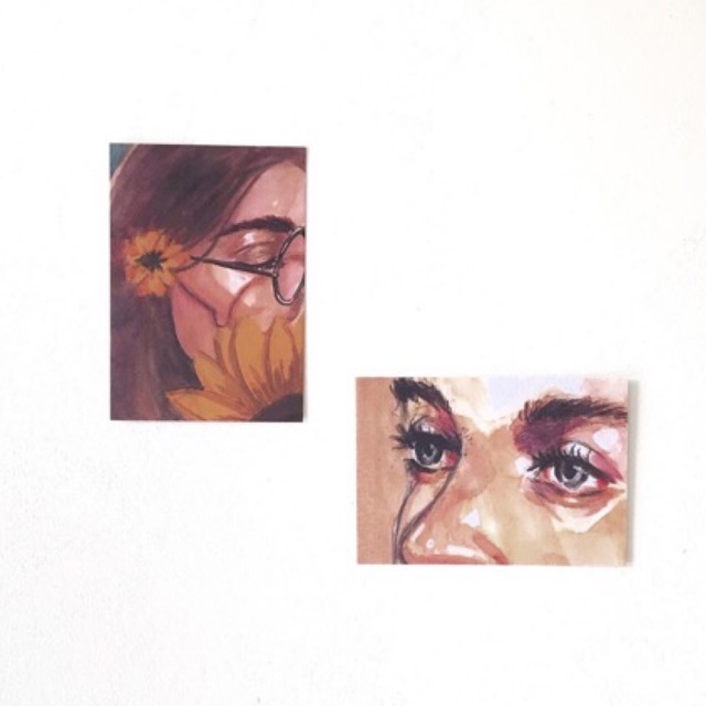 

4pcs Sometimesnotreally Art Prints