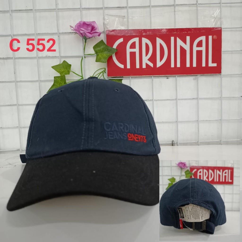 gof TOPI CARDINAL JEANS 100% ORIGINAL topi cardinal brand topi cardinal terbaru jeans