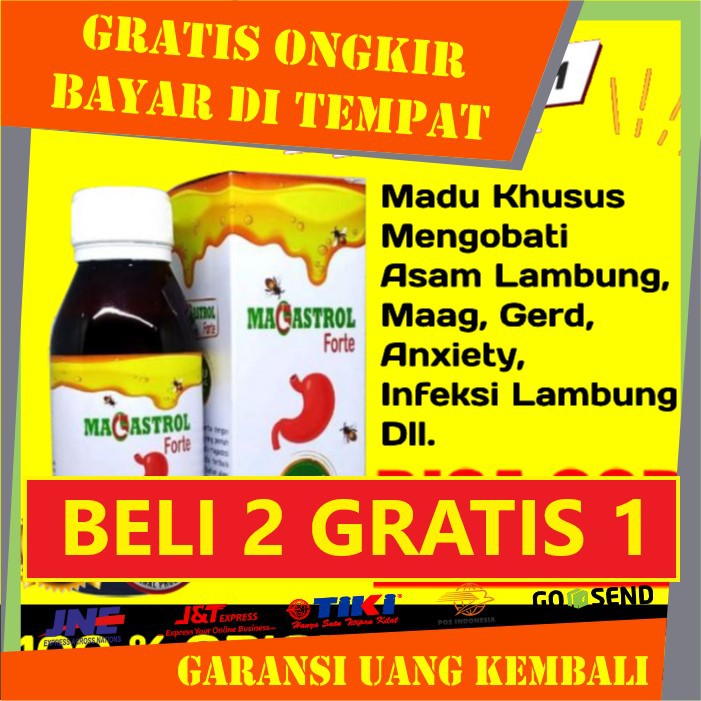 Magastrol Forte - Madu Asam Lambung Maag Gerd 100% Ori (Beli 2 Gratis 1)