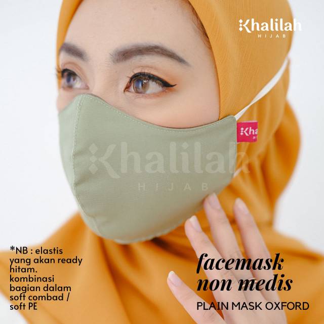 Facemask non medis by Khalilah Hijab
