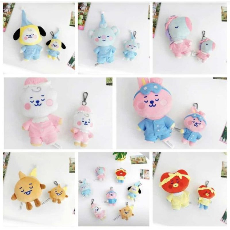 Pelunasan bt21 bag charm baby dream doll