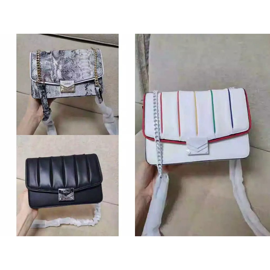 TAS TERBARU TAS SELEMPANG WANITATAS IMPORT WANITAGUESS BAG SLEMPANG#66862