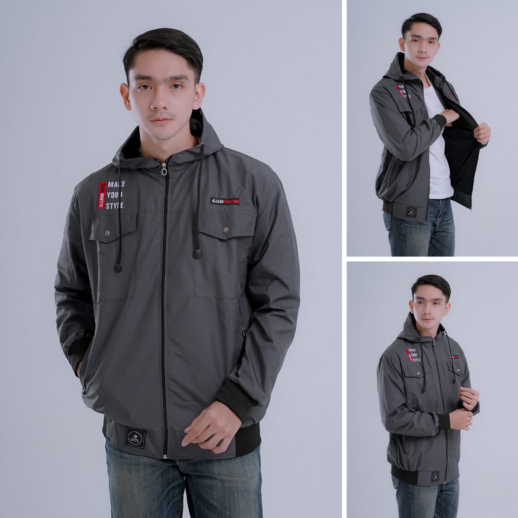 JAKET PRIA SEMI PARKA / ELZANO SEMI PARKA