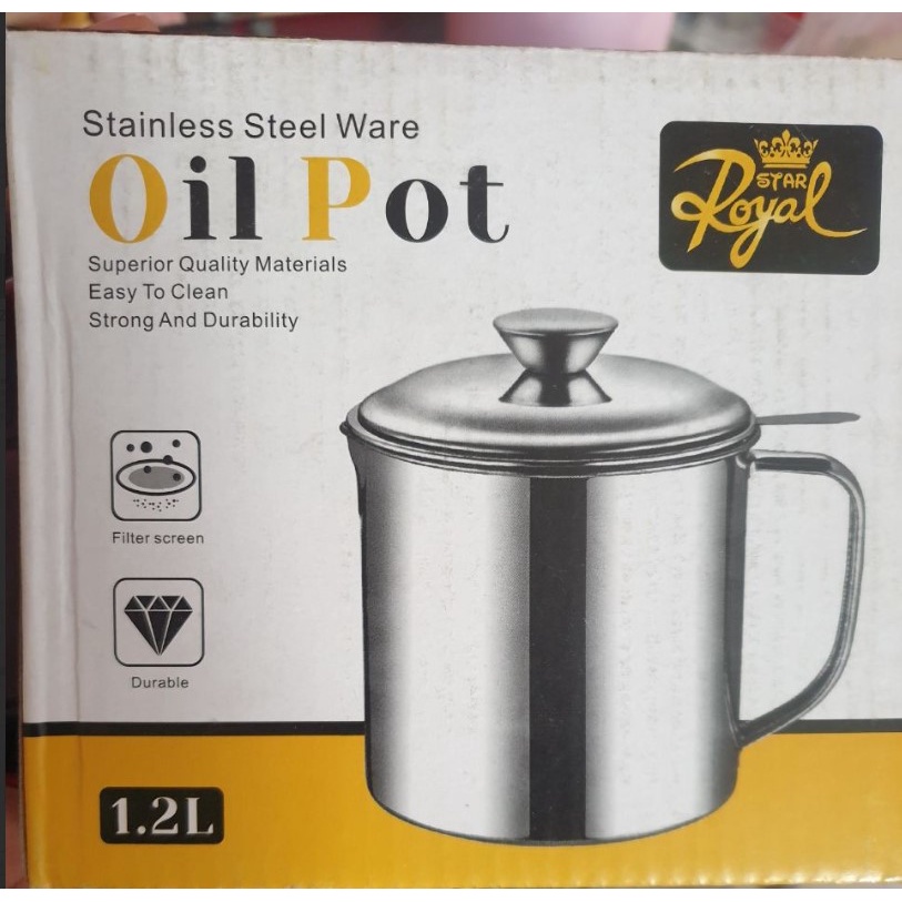 

PENYARING MINYAK GORENG / OIL POT