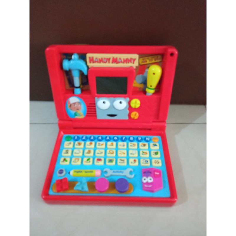 vtech handy manny laptop preloved