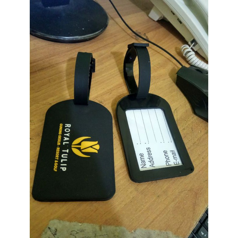 

Jual bag tag karet custom