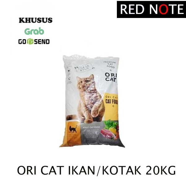 ORI CAT Ikan/Kotak 20kg (Grab/Gosend)