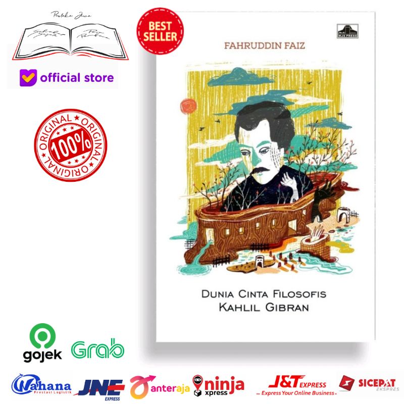 Buku Dunia Cinta Filosofis Kahlil Gibran Filosofi Kalil Filosof Filsafat Fahruddin Faiz Fahrudin