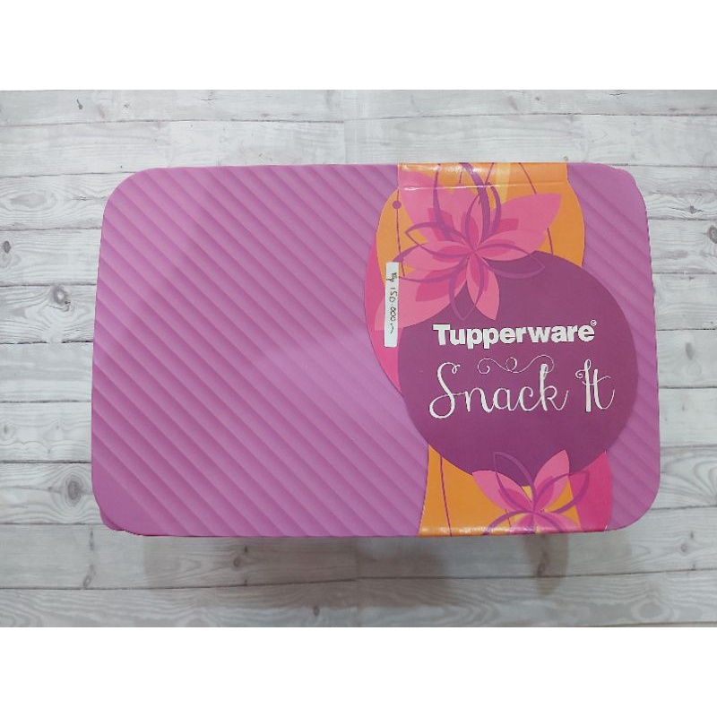 Snack It Tupperware Lilac (Toples Snack Tupperware Ungu) NEW
