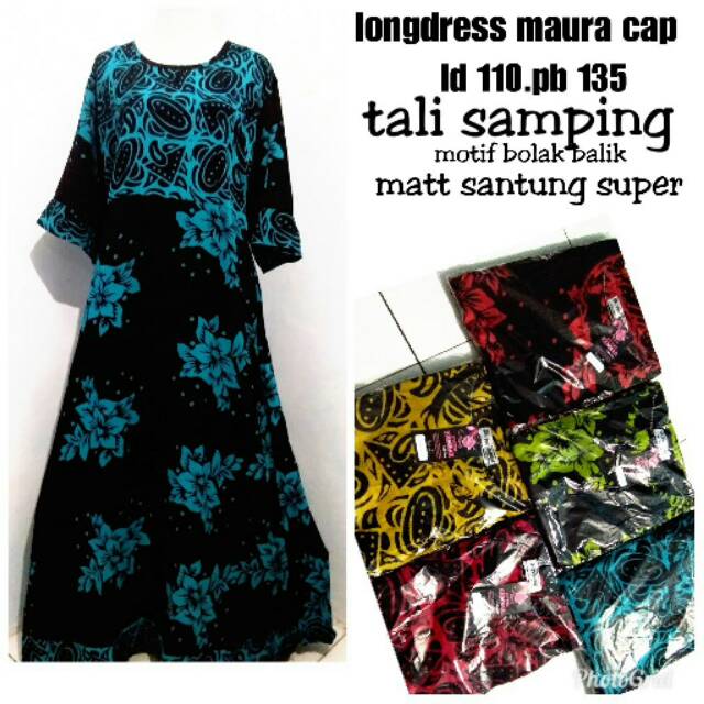 LONGDRESS MAURA CAP