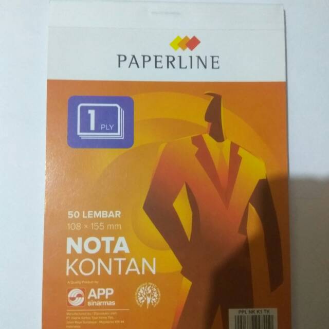 

TERMURAH !! BUKU NOTA KECIL RANGKAP 1 MERK PAPERLINE