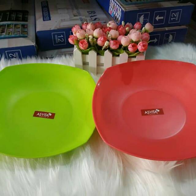 Piring asvita plastik