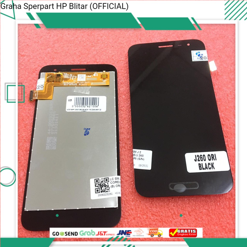 LCD TOUCHSCREEN SAMSUNG J260 / LCD FULLSET SAMSUNG J260 ( GALAXY J2 CORE) ORI