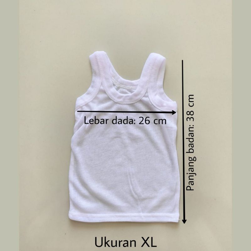 DK SINGLET / KAOS DALAM Bayi Anak (Ecer / 1 buah)