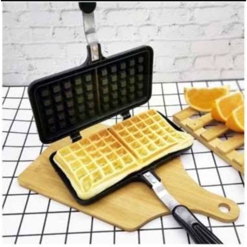 Cetakan Croffle Teflon/Cetakan Waffle Teflon Manual