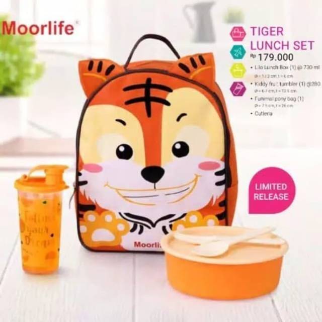 MOORLIFE Tiger Lunch set Moorlife