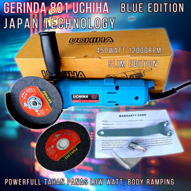 Gerinda New 801 UCHIHA blue edition