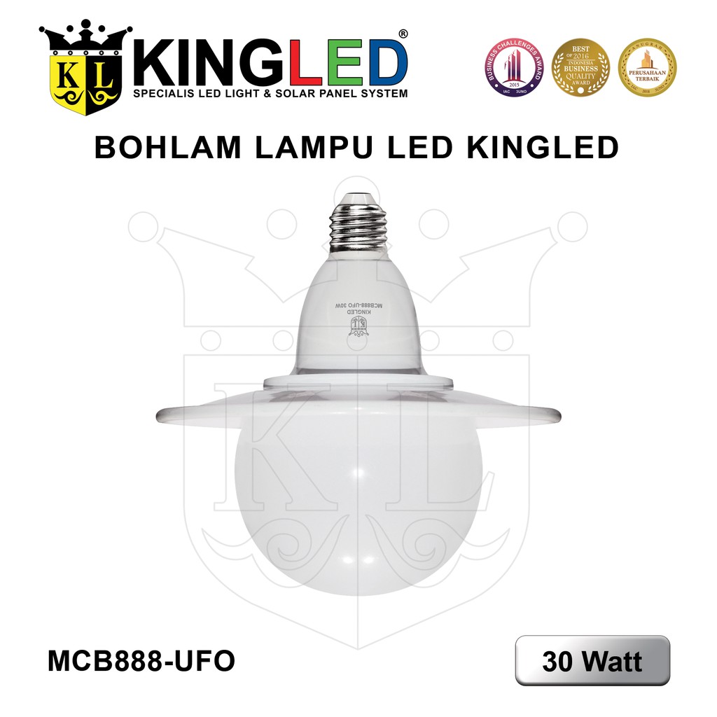 KINGLED Lampu OUTDOOR Bola LED Model UFO 20Watt 30Watt 50Watt