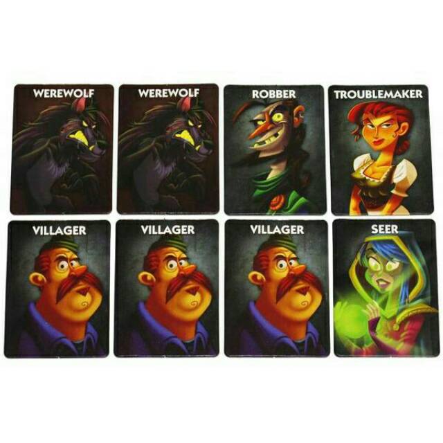 Kartu werewolf one night ultimate 40 kartu