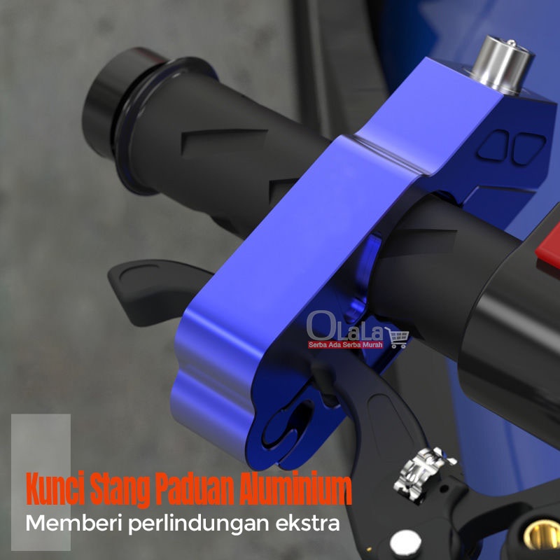 KUNCI STANG MOTOR / KUNCI PENGAMAN MOTOR OLL-LOCK1115