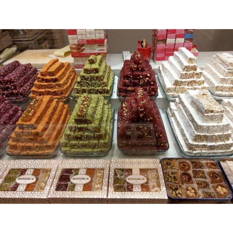 Baklava & Turkish delight Fresh Made in Turki