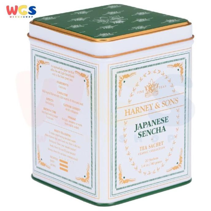 

Jual Harney & Sons Teas Japanese Sencha Classic Collection 20 Sachets 40G Teh