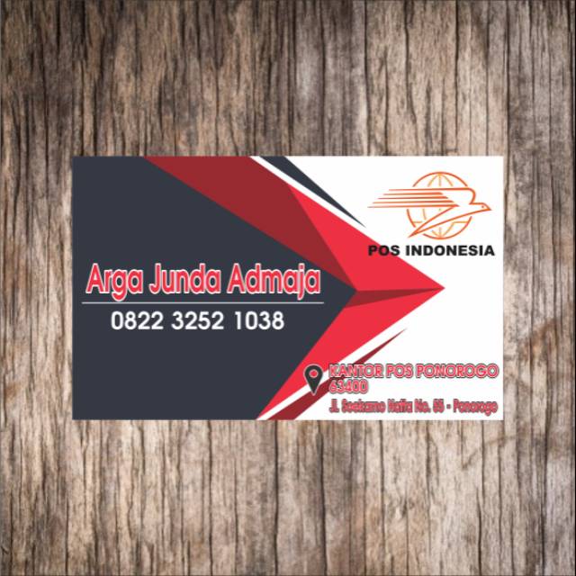 

Kartu Nama 1 Sisi AP 260 / Name Card / Business Card