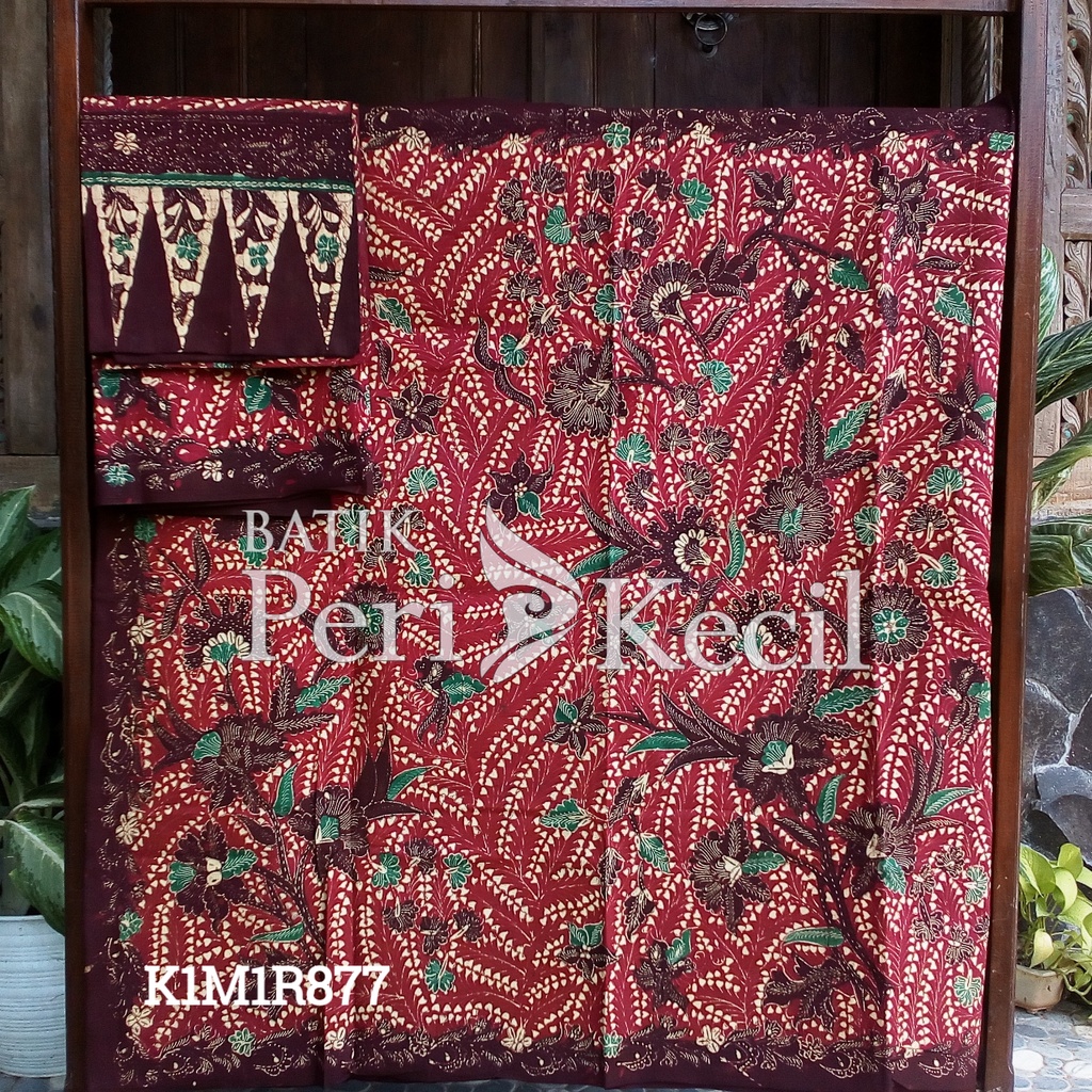 Kain Batik Tulis Madura Sarimbit ( 2kain+ 1selendang )