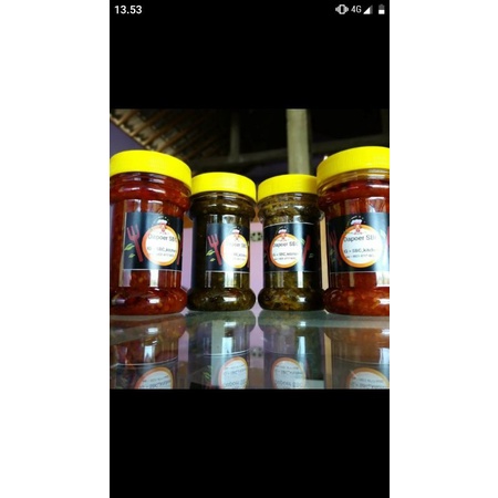 

sambal cumi hijau dan merah