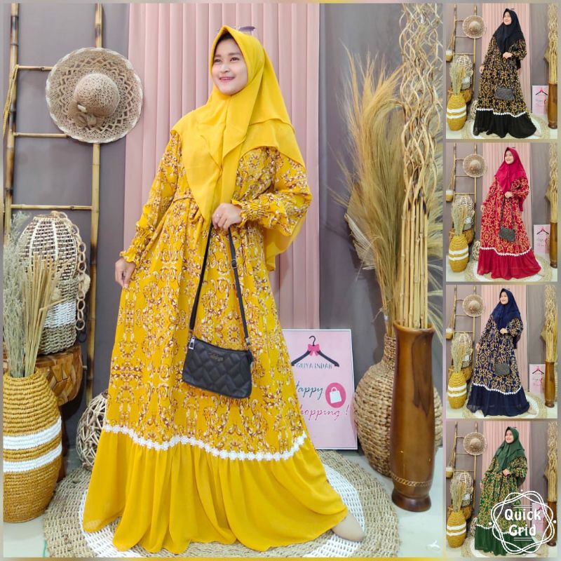 GAMIS SULTAN /GAMIS SULTAN SET HIJAB