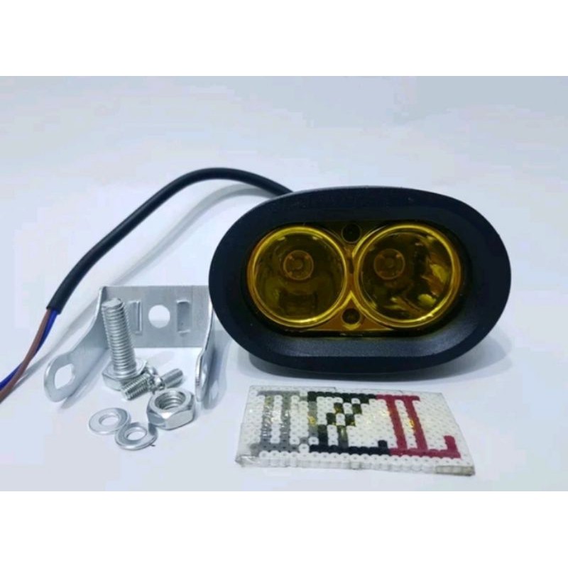 Lampu tembak sorot led owl 20watt led cree 2mata