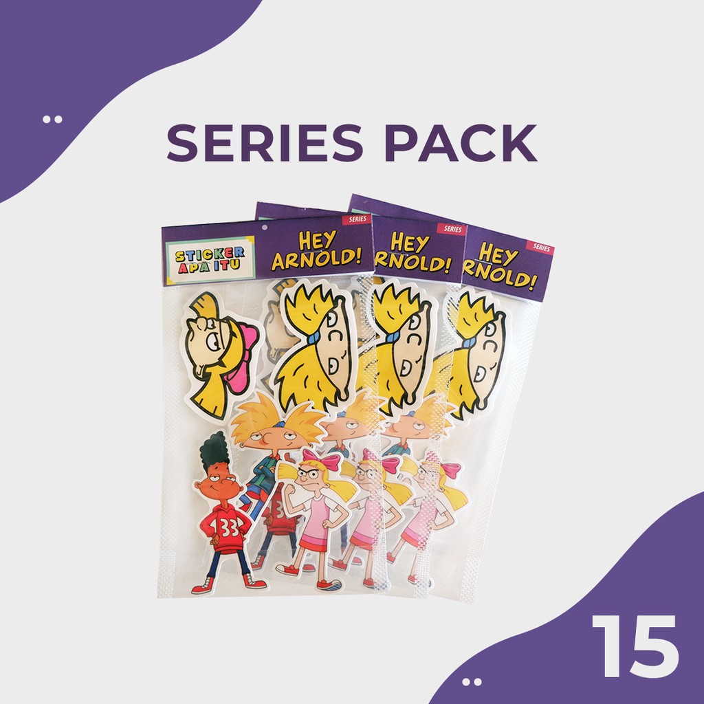 

STICKER HEY ARNOLD! SERIES PACK