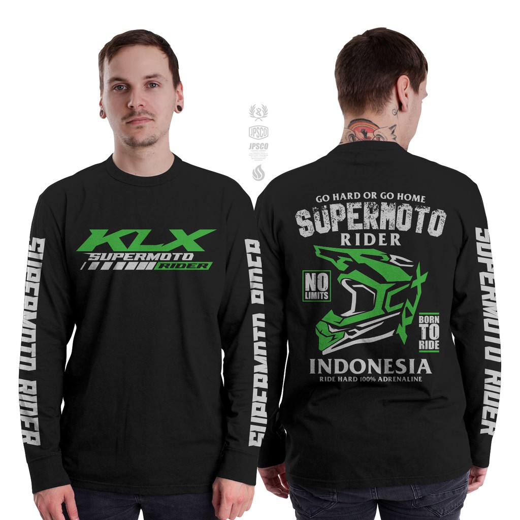 KAOS MOTOR KLX KAOS SUPERMOTO BAJU KLX SUPERMOTO