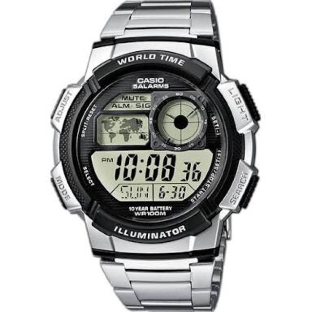 Jam tangan Casio AE 1000 / AE-1000 wd