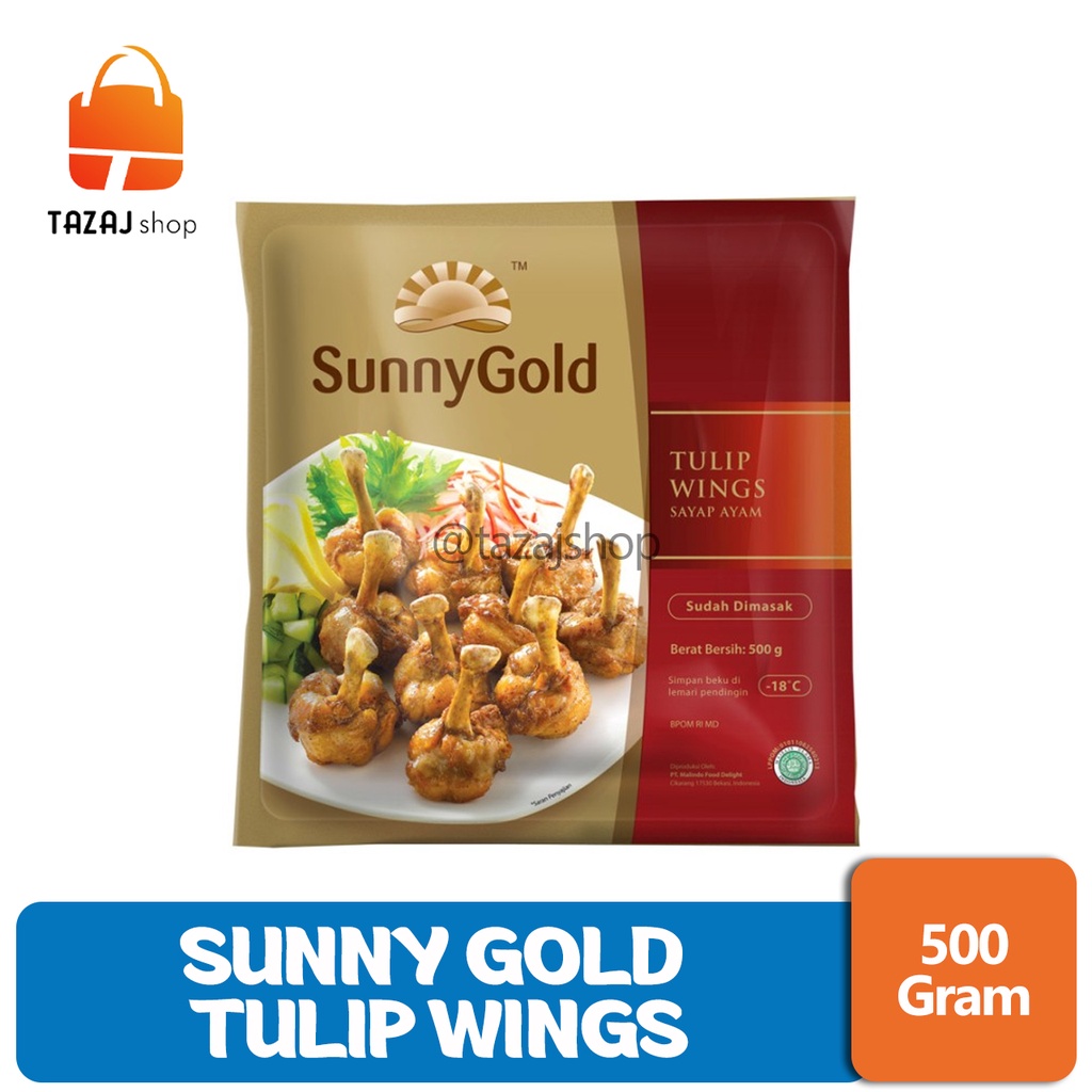 

Sunny Gold Tulip Wings Sayap Ayam 500 Gram