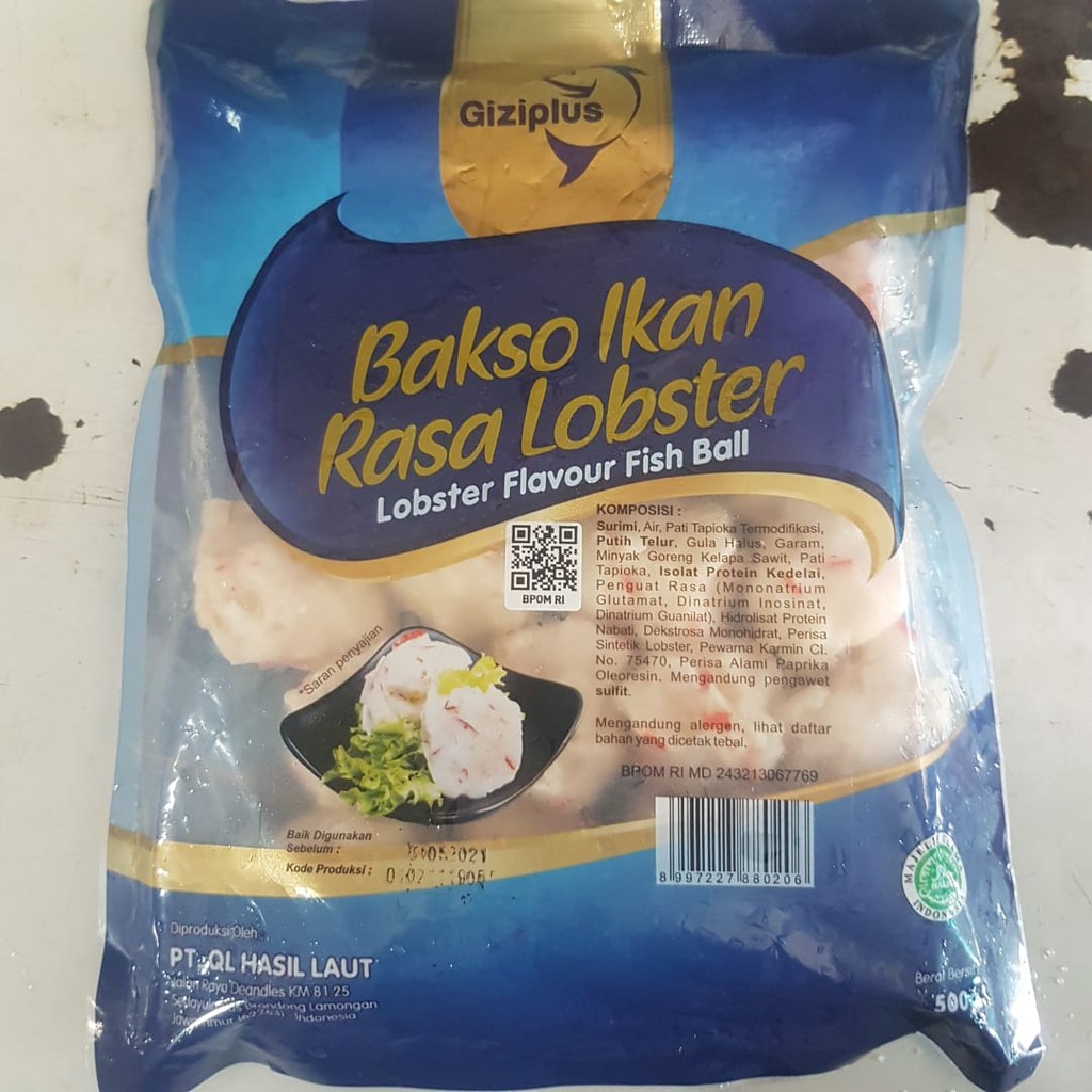 

Bakso ikan rasa lobster - giziplus