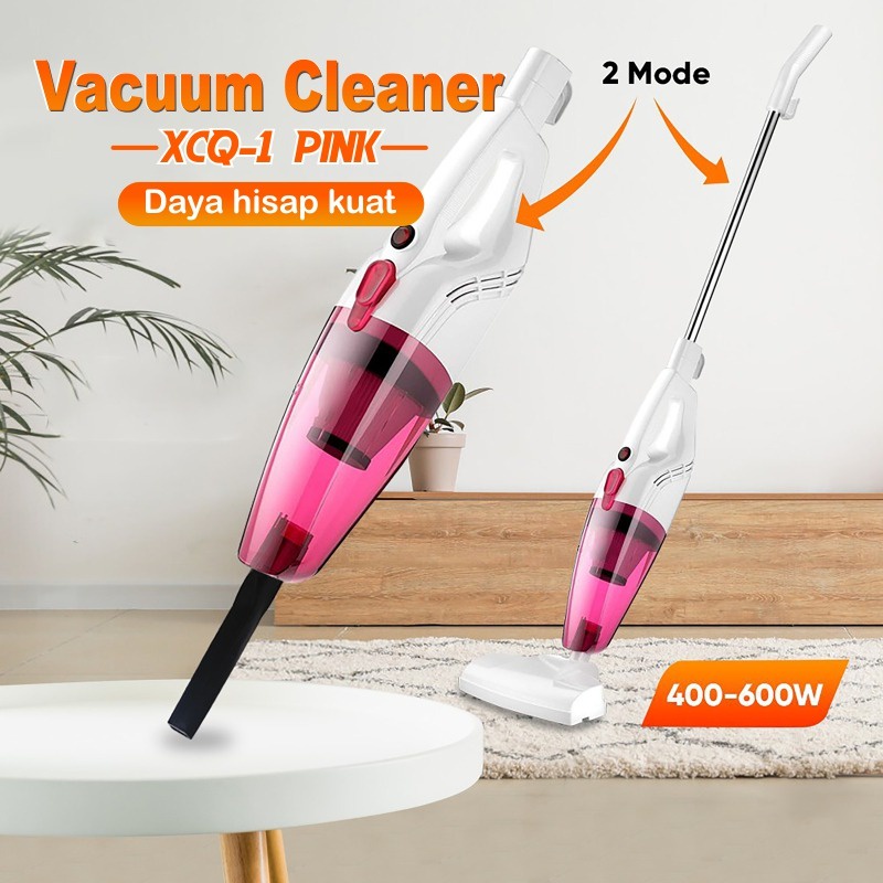 Vacuum Cleaner Penyedot Debu 2 in1 Jinjing + Standing Handheld XCQ-1 2 3 Pembersih Penghisap Debu Wired