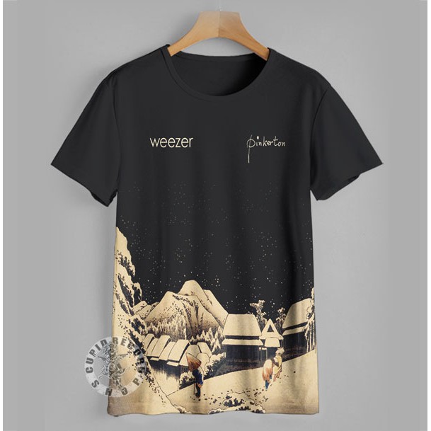 Kaos Weezer Baju Band Musik Pinkerton 3D Dws